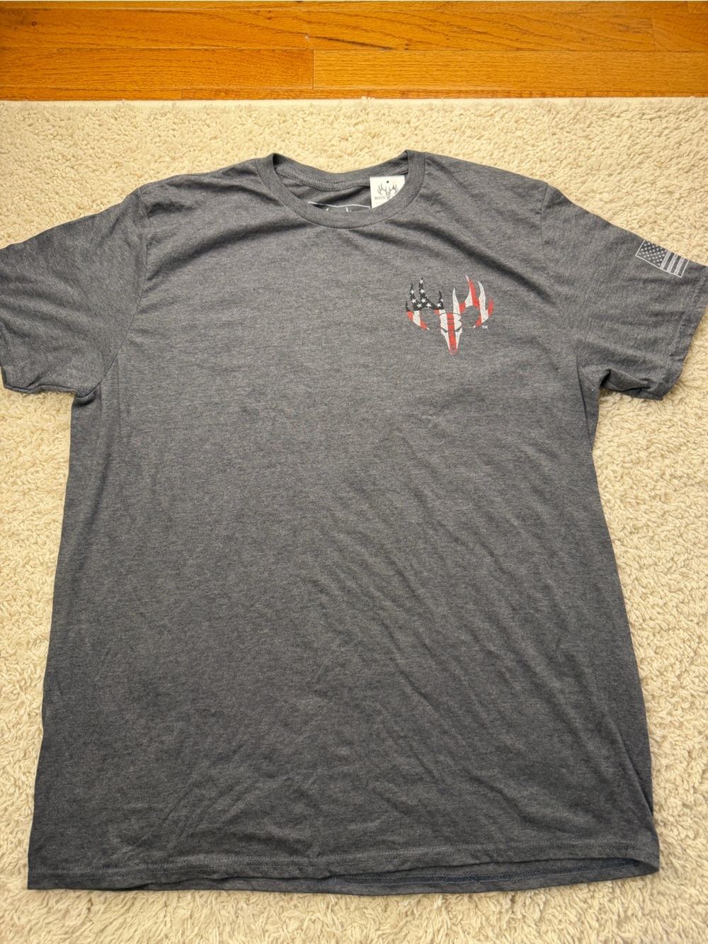 Men’s XL Buck Wear American Graphic Tee NWT